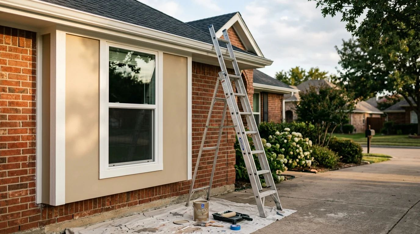 Professional interior and exterior painting services in DFW